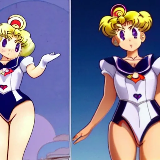 Image similar to thicc sailor moon