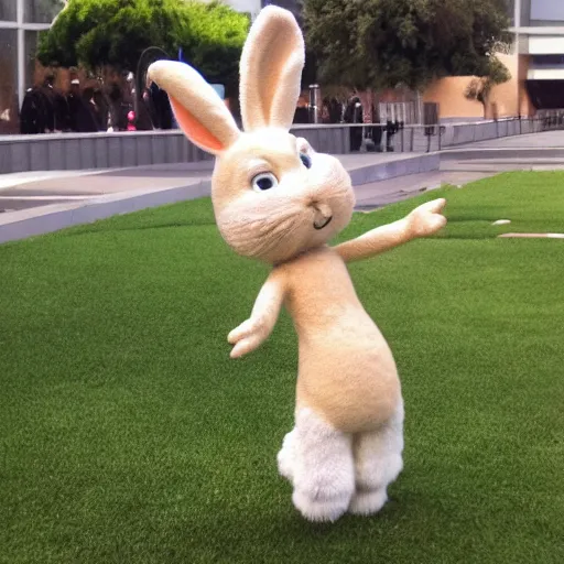 Prompt: siggraph stanford bunny