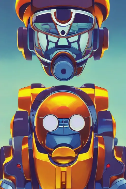 Image similar to metabots medabots medarotto medarot robot minimalist comics helmet mask neon cybereye, behance hd by jesper ejsing, by rhads, makoto shinkai and lois van baarle, ilya kuvshinov, rossdraws global illumination ray tracing hdr radiating a glowing aura