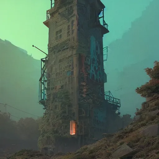 Image similar to an abandoned old rusty clocktower in a dark enormous cave, Low level, rendered by Beeple, Makoto Shinkai, syd meade, simon stålenhag, synthwave style, digital art, unreal engine, WLOP, trending on artstation, 4K UHD image, octane render