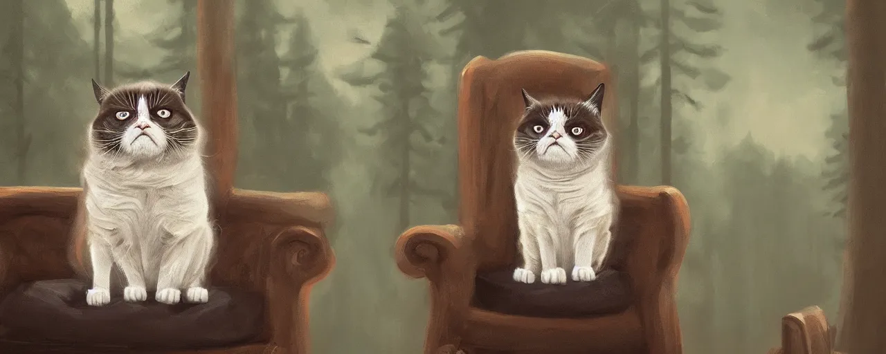 How to Draw the Grumpy Cat, Tard the Grumpy Cat, Step by Step