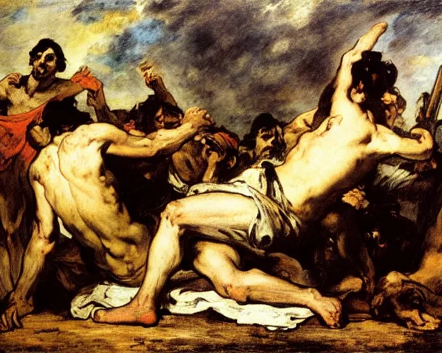 Image similar to eugene delacroix