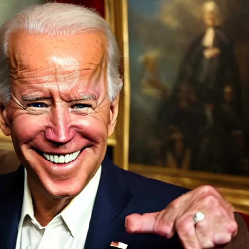 Image similar to joe Biden as a vampire