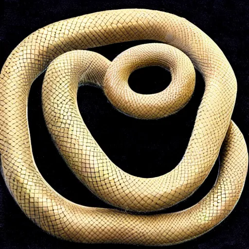 Image similar to Furry snake as a pet