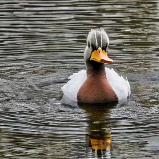 Prompt: The Duck Avenger