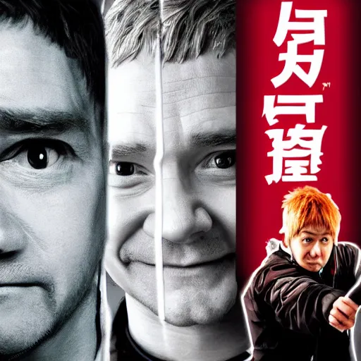 Image similar to martin freeman as naruto