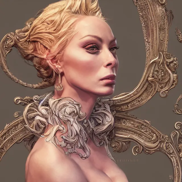 Prompt: the portrait of isabelledeltore as an absurdly beautiful, graceful, elegant, sophisticated, an ultrafine hyperdetailed illustration by kim jung gi, irakli nadar, intricate linework, bright colors, octopath traveler, final fantasy, unreal engine 5 highly rendered, global illumination, radiant light, detailed and intricate environment