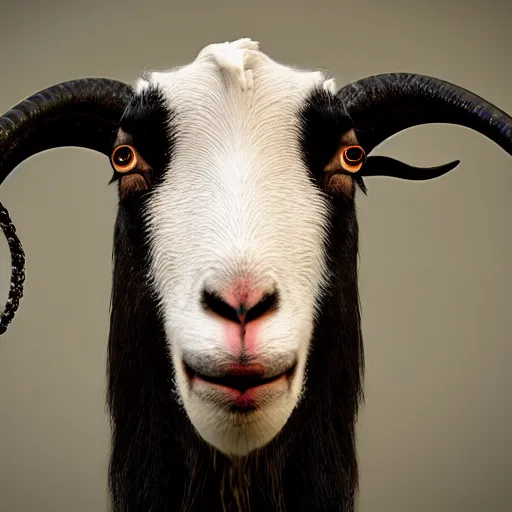 Prompt: a goat with the face full of tentacles hyperrealistic, unreal engine 5, 16k, povray