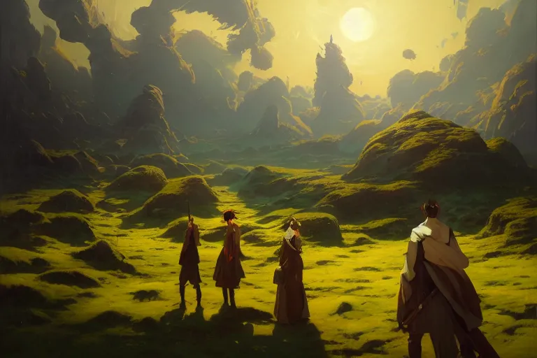 Prompt: classical oil painting of anime key visual environment concept art of world empire map, dark fantasy, strange continents, trending on artstation, brush strokes, oil, canvas, style of kawacy makoto shinkai jamie wyeth james gilleard edward hopper greg rutkowski, preserved historical