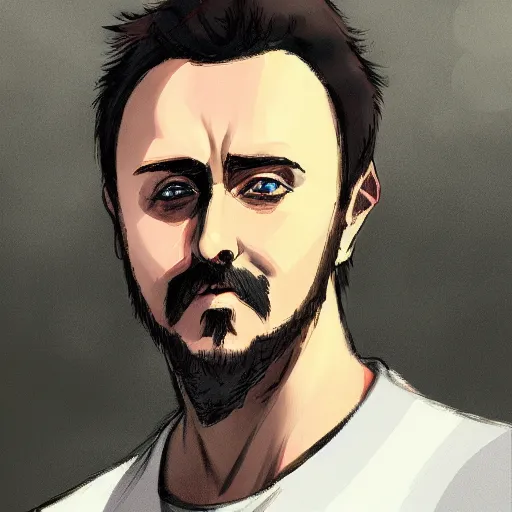 Prompt: portrait of forsen, by makoto shinkai