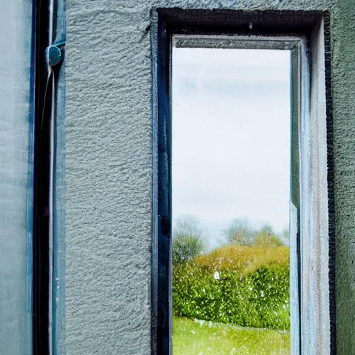 Image similar to a window view of the outside of the window from the perspective of the window viewing a window