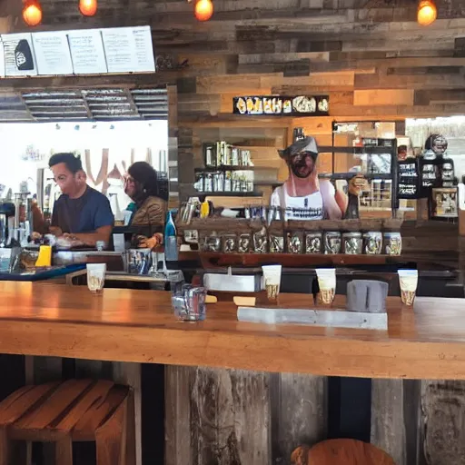 Image similar to island grind coffee, aruba.