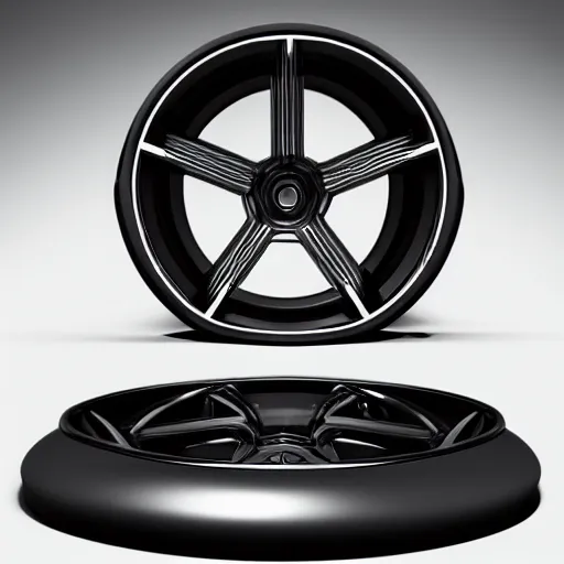 Image similar to futuristic sports car wheel rims designs cyberpunk, cgi, realistic, rendered, sharp