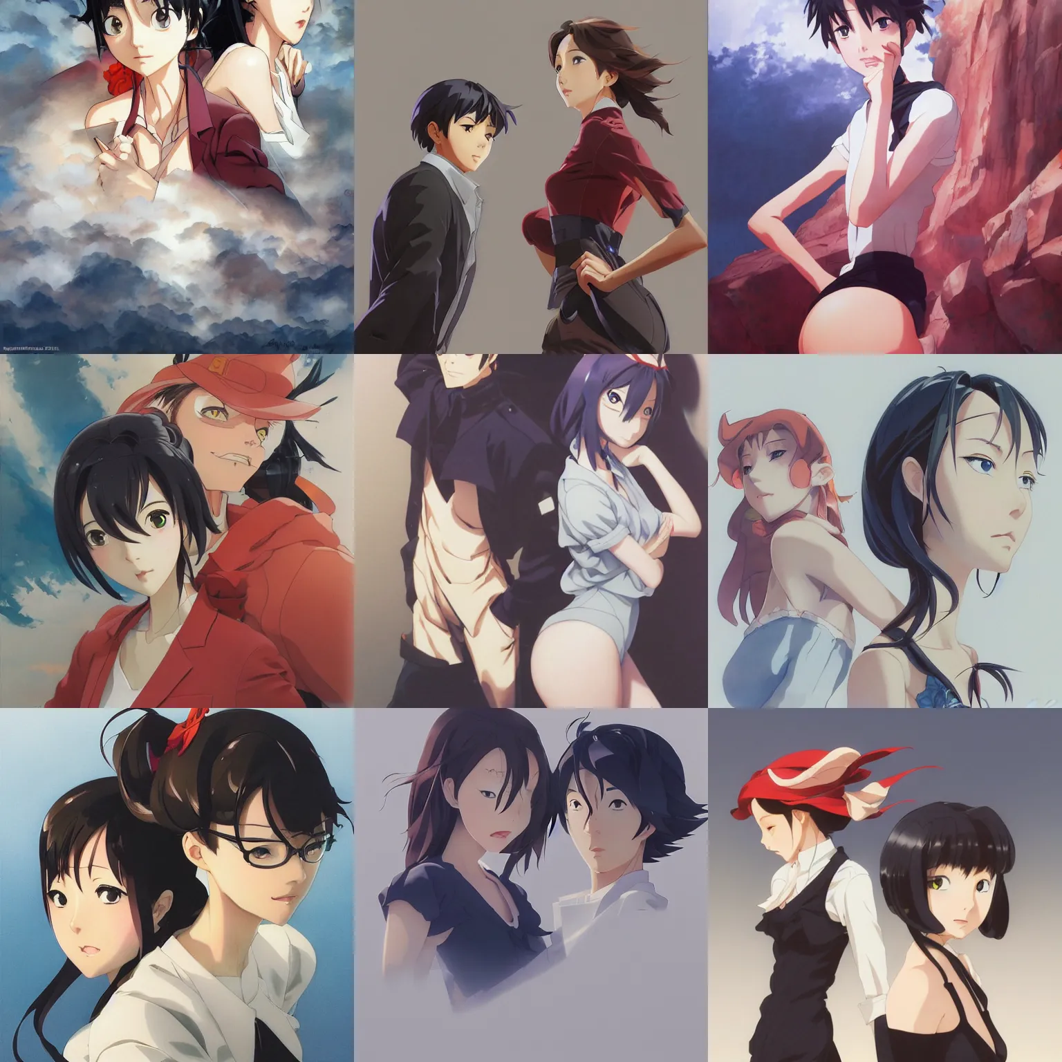 Prompt: lee jin - eun by jesper ejsing, krenz cushart, rossdraws, shigenori soejima, kyoto animation, makoto shinkai, studio ghibli, mamoru hosoda, katsuhiro otomo, satoshi kon, yoshiyuki sadamoto, rule of thirds, seductive look, beautiful