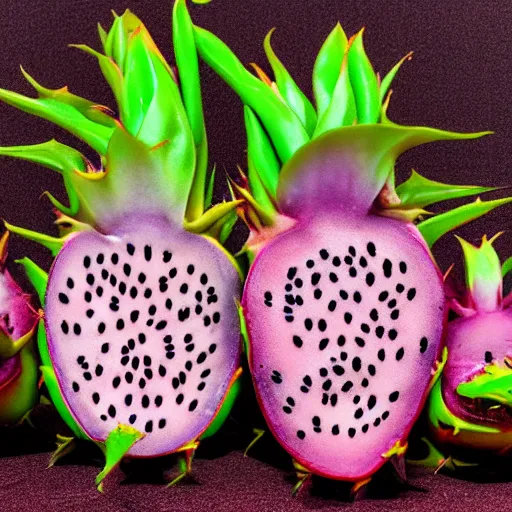 Prompt: Dragonfruit combined with Toad, 4K