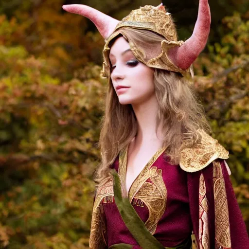 Image similar to photo of a beautiful elf with ornate robes,