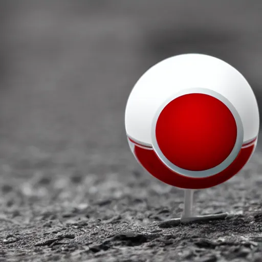 Prompt: pokeball