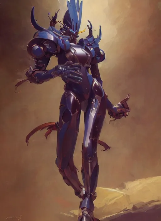 Image similar to character design game art digital 3 d girl viking evangelion cyborg armor by gaston bussiere, anna nikonova aka newmilky, greg rutkowski, yoji shinkawa, yoshitaka amano, tsutomu nihei, muira, moebius, donato giancola, riccardo federici, trending on artstation, featured on pixiv