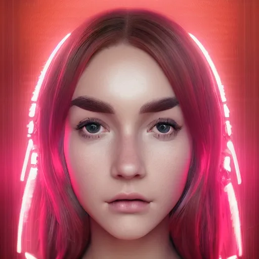 Prompt: beautiful elly mayday, beautiful portrait, symmetrical, character concept style trending on artstation concept art detailed octane render cinematic photo - realistic 8 k high detailed