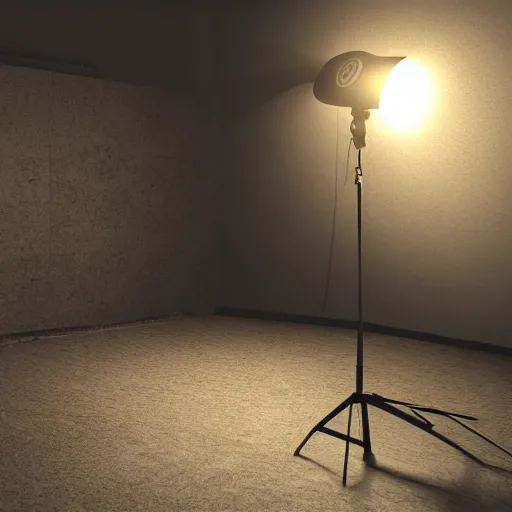 Image similar to photo of a piece of rubbish, studio photo, photorealistic, volumetric lighting