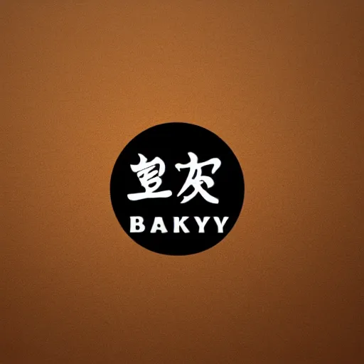 Image similar to Logo of a Chinese bakery, minimalism, 4k