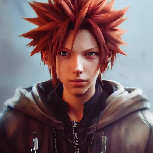 Prompt: photo realistic image of axel from kingdom hearts, stunning 3 d render inspired art by istvan sandorfi and greg rutkowski, perfect facial symmetry, realistic, highly detailed attributes and atmosphere, dim volumetric cinematic lighting,