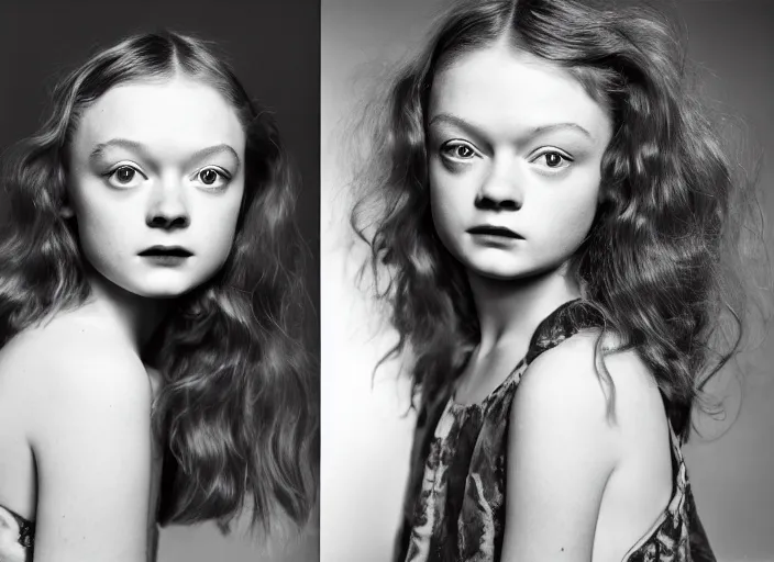 Image similar to sadie sink, by richard avedon, tri - x pan stock