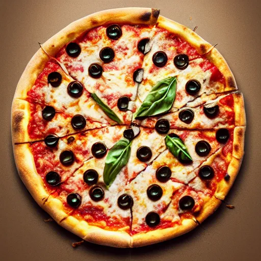 Prompt: pizza pie, CGSociety