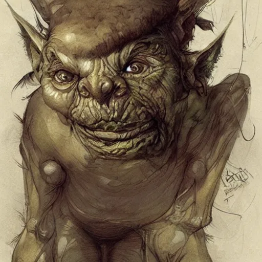 Image similar to a goblin by jean baptiste monge