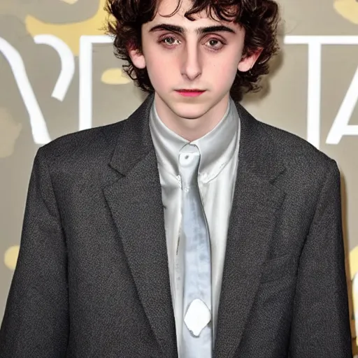 Image similar to timothee chalamet as harry osbourne