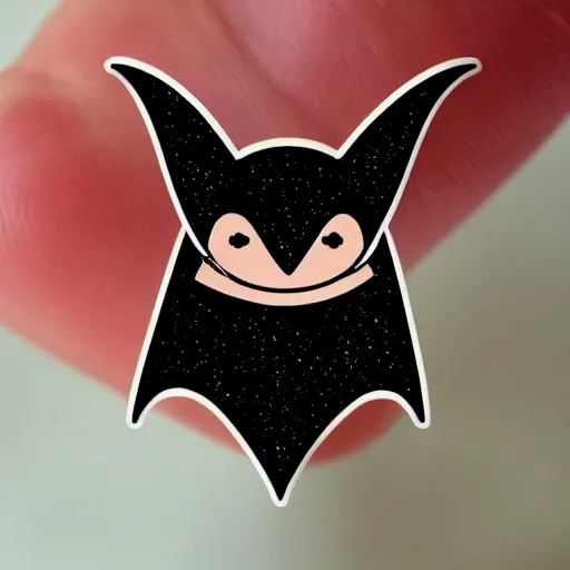 Image similar to cute bat sticker