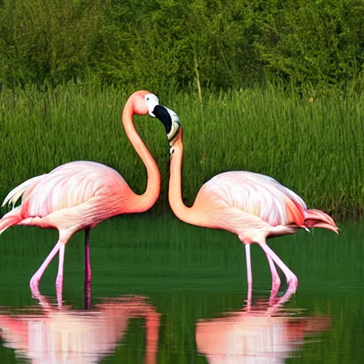 Image similar to photo of world's biggest flamingo