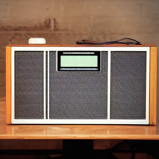 Image similar to Memphis Style radio by Dieter Rams