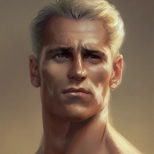 Image similar to character concept portrait, doc savage, style digital painting, concept art, smooth, sharp focus, 8 k resolution, illustration by ruan jia and mandy jurgens and william - adolphe bouguereau, artgerm