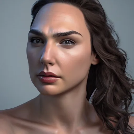 Prompt: German Gal Gadot, realistic, photo studio, HDR, 8k, trending on artstation