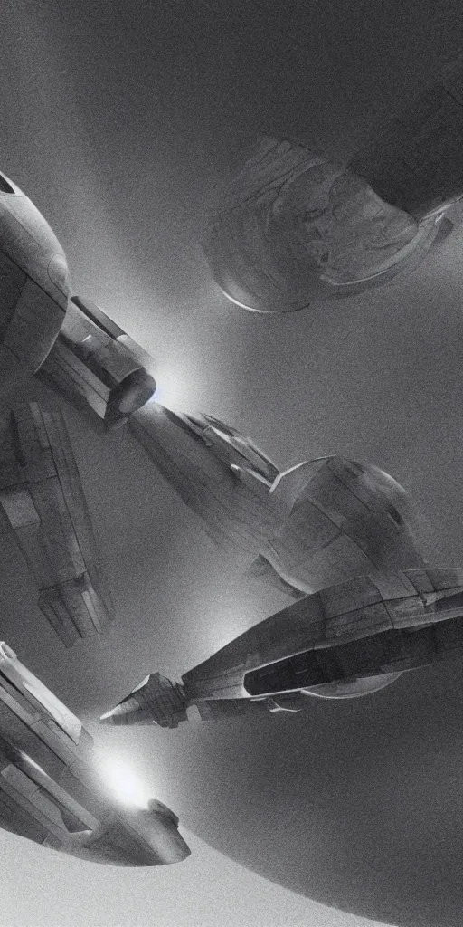 Image similar to hugh ferriss spaceship launch, 3 d, octane, b + w, smooth, pixar,