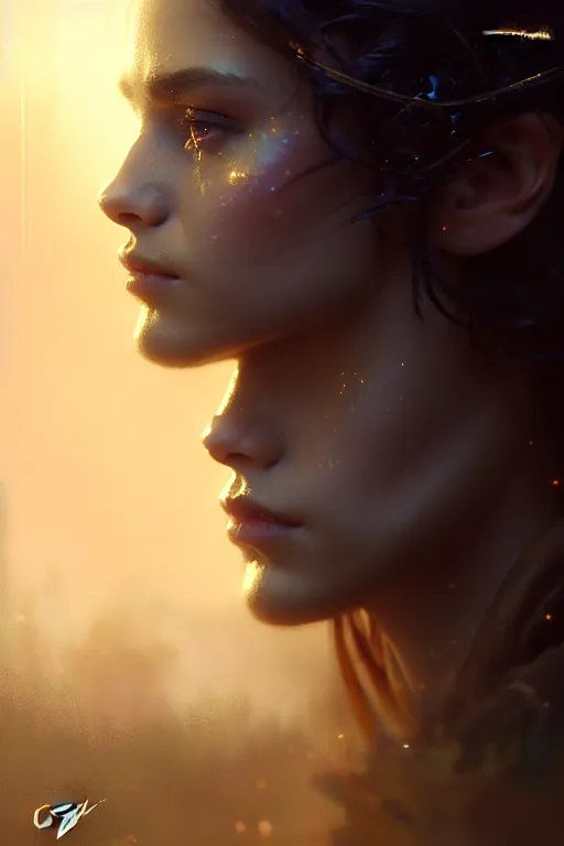 Image similar to cinematic shot of an epic portrait of a fairy dressed in military clothes, shiny skin, beautiful eyes, beautiful, small details, night setting, realistic poster with volumetric light from craig mallism, artgerm, jeremy lipkin and michael garmash, unreal engine, radiant light, detailed and complex environment, digital art, trends at art station, a masterpiece