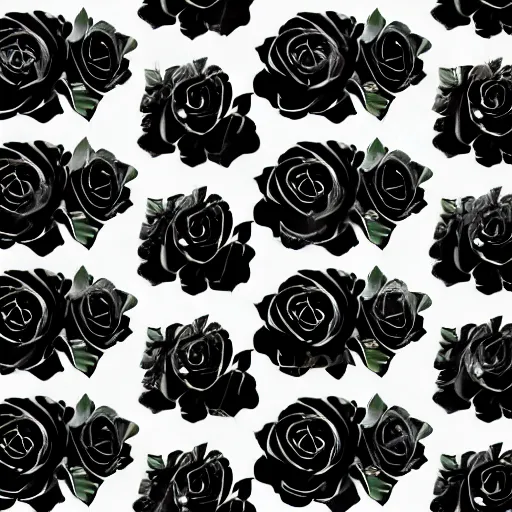 Image similar to black roses black background