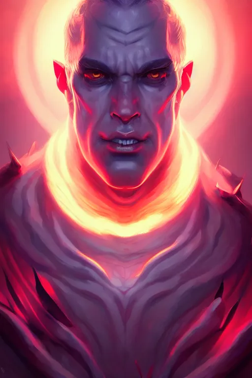 Prompt: the god hades, hellish setting, portrait, sharp focus, digital art, cgsociety, concept art, post processed, dynamic lighting, by emylie boivin, rossdraws and jazza
