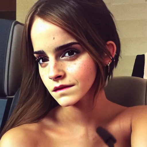 Image similar to emma watson mixed with kim kardashian