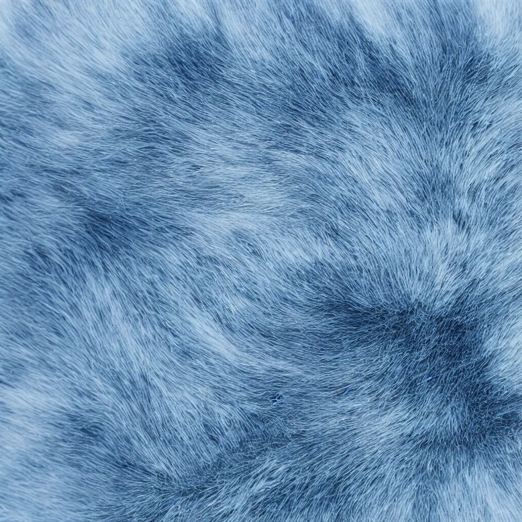 Image similar to blue tinted fur texture, 8k