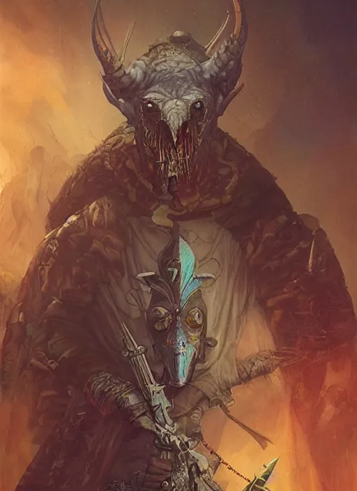 Image similar to hyper realistic photography portrait of postapocalyptic medieval religious occult amazon cinematic, brom, moebius, peter mohrbacher, james gurney, greg rutkowski comic cover