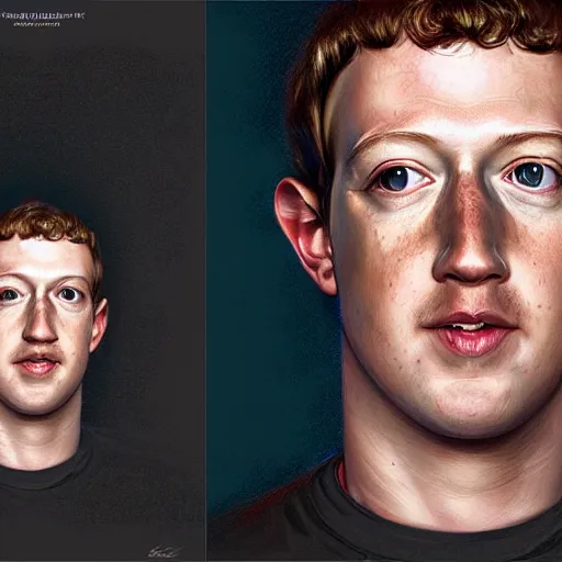 Prompt: portrait of Mark Zuckerberg as a Mike Wazawski, accurate, intricate, headshot, highly detailed, digital painting, artstation, concept art, sharp focus, illustration, art by artgerm and greg rutkowski and alphonse mucha