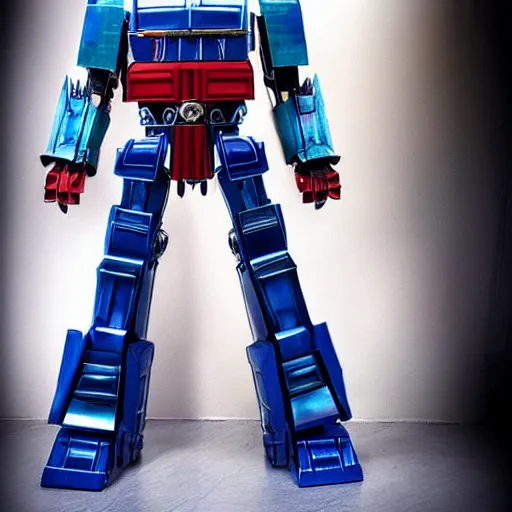 Image similar to Optimus Prime in real life