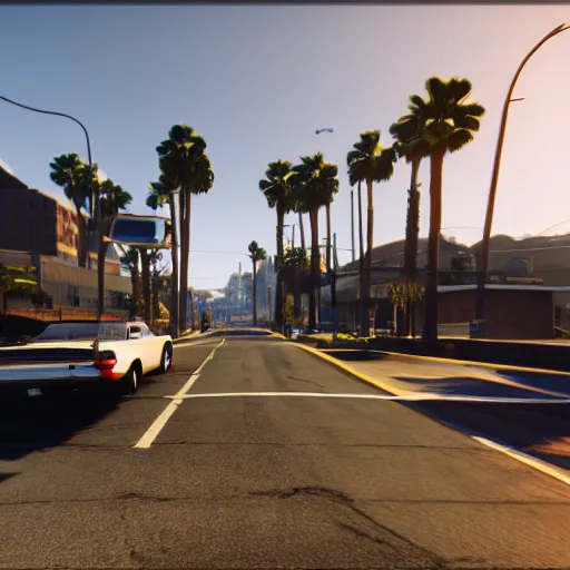 Prompt: a photo of a photorealistic grand theft auto v graphics mod, raytracing, lifelike, close to reality