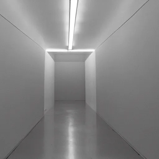 Prompt: Liminal space in outer space by Bruce Nauman