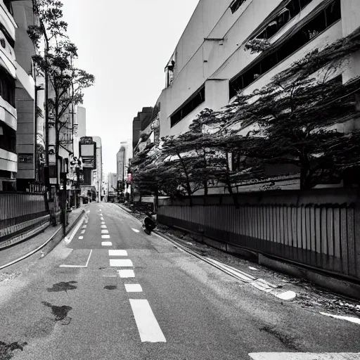 Image similar to abandoned street of tokyo