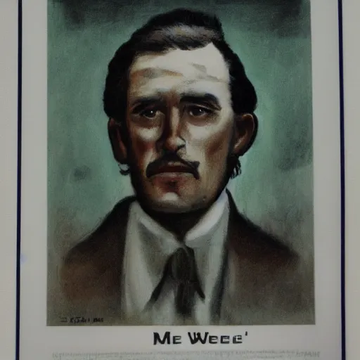 Image similar to man in the style of e. k. weaver