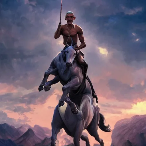 Prompt: obama riding a unicorn, model pose, ultra realistic, concept art, intricate details, highly detailed, photorealistic, octane render, 8 k, unreal engine, art by artgerm and greg rutkowski and alphonse mucha