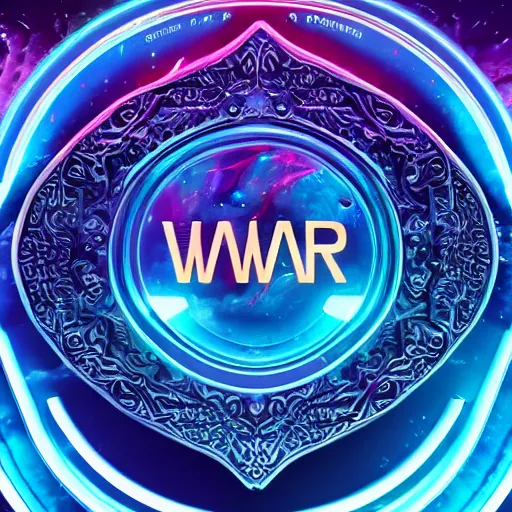 Image similar to a and w vaporwave logo, digital art, cosmic, 3 d high definition, trending on art station, photorealistic, high resolution, 8 k, octane, hyper detailed, insane details, intricate, elite, ornate, elegant trend, highly detailed and intricate, sharp focus, photography, unreal engine